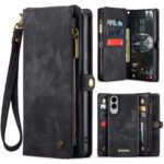 variatie Solidenz Urban Wallet Samsung Galaxy S25 Edge hoesje – Zwart
