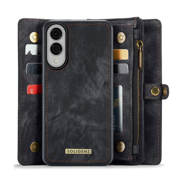 Solidenz Urban Wallet Samsung Galaxy S25 Edge hoesje - Zwart - Afbeelding 5
