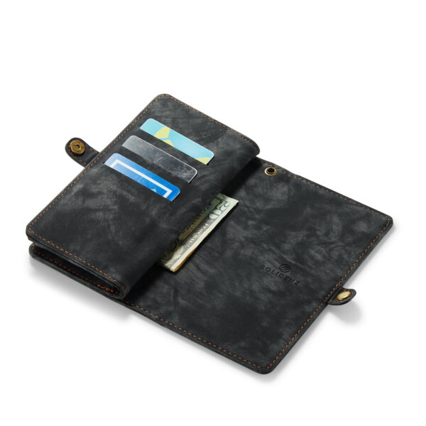 Solidenz Urban Wallet Samsung Galaxy S25 Edge hoesje - Zwart - Afbeelding 7