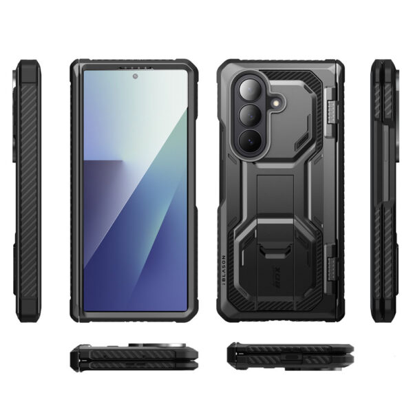 Armorbox Galaxy Z Fold 7 case with screen protector - Black - Image 2