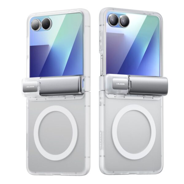 Cosmo Samsung Galaxy Z Flip 7 hoesje met screen protector en MagSafe - Transparant - Afbeelding 11