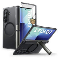 Cosmo Samsung Galaxy Z Fold 7 hoesje met screen protector en MagSafe – Frost Black