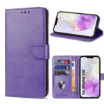 variatie Solidenz bookcase iPhone 16e – Purple