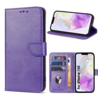 Solidenz bookcase iPhone 16e – Paars