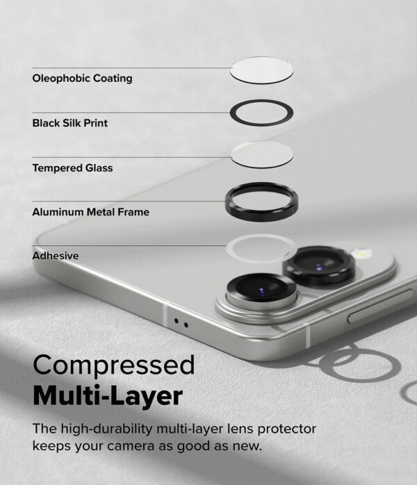 Solidenz Camera lens only protector Samsung Galaxy S25 Edge - Image 3