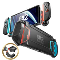 Supcase Blade Nintendo Switch 2 Case – Dock friendly met JoyCon Houder – Zwart
