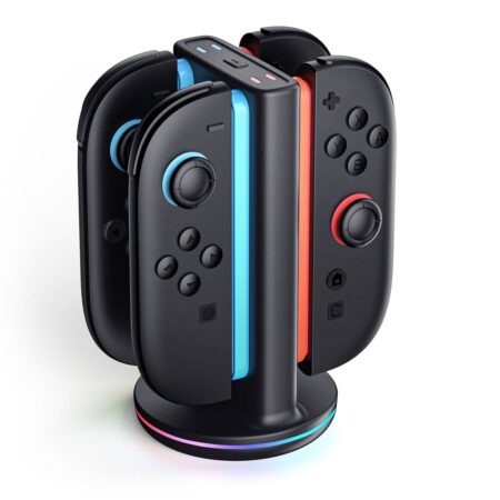 Supcase Joy-Con Charging Dock for Nintendo Switch 2 – 4 Controllers