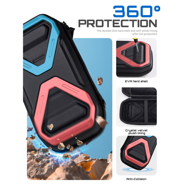Supcase Reistas en Case voor Nintendo Switch 2 - Voor Console, Joy‑Cons en Games – Waterafstotend - Afbeelding 4