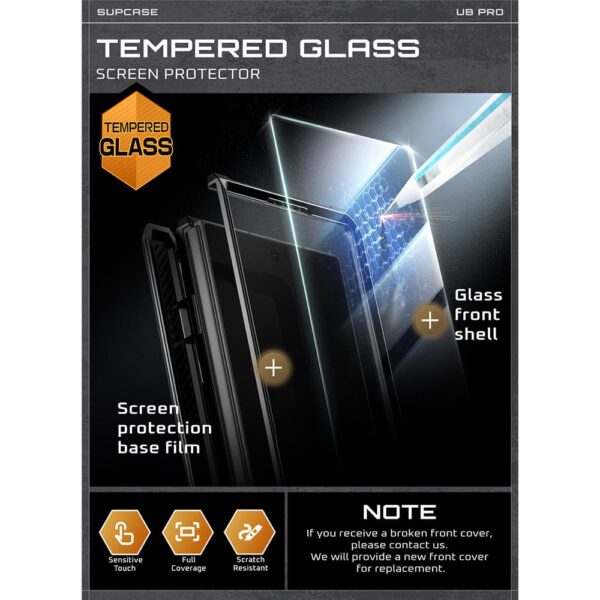 Supcase UB Pro Samsung Galaxy Fold 7 hoesje met screenprotector - Zwart - Afbeelding 10