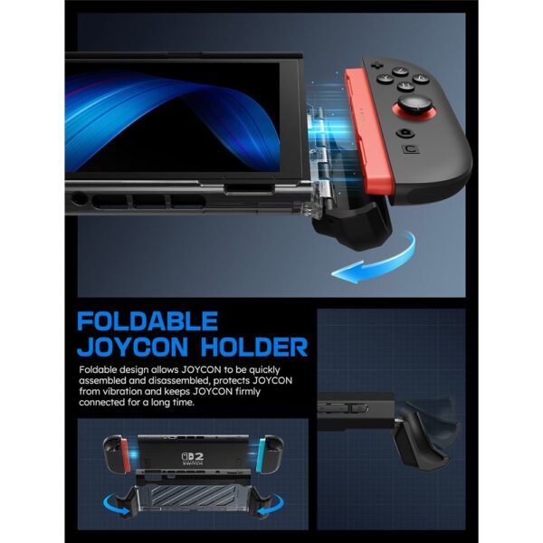 Supcase Unicorn Beetle PRO Case for Nintendo Switch 2 - Dock-friendly - Black - Image 4