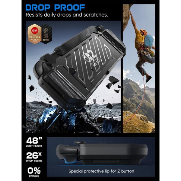 Supcase Unicorn Beetle PRO Case for Nintendo Switch 2 - Dock-friendly - Black - Image 6