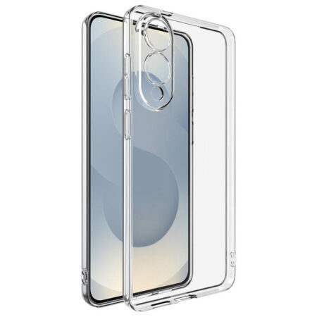 Transparant siliconen Samsung Galaxy S25 Edge hoesje