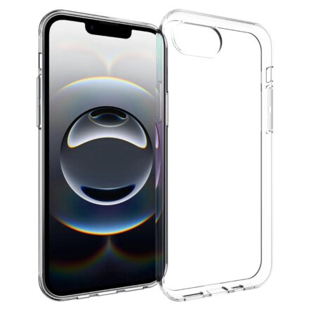 Transparent silicone iPhone 16th case
