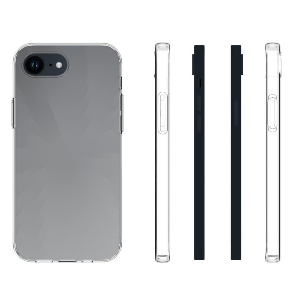 Transparent silicone iPhone 16th case - Image 2