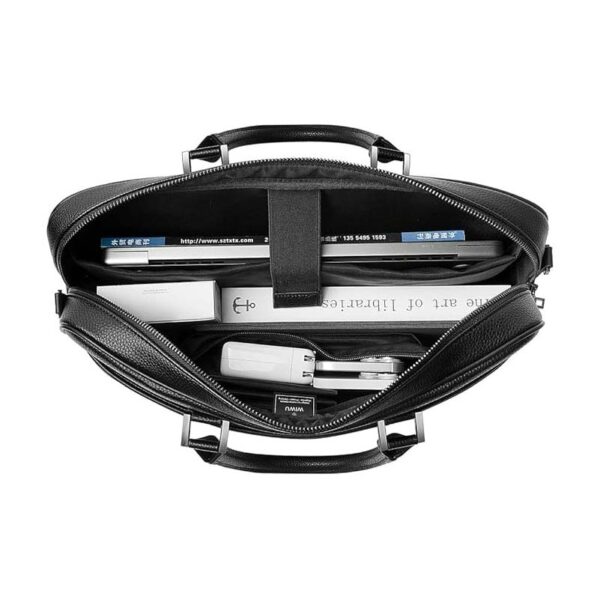 WiWu Laptop Bag with Finger Scan Lock - Suitable for laptops and MacBooks up to 16 inches - Image 5