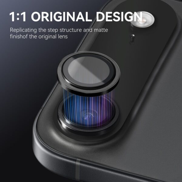 Solidenz Cameralens only protector iPhone Air - Zwart - Afbeelding 2