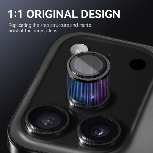 Solidenz Cameralens only protector iPhone 17 Pro Max - Zwart - Afbeelding 2