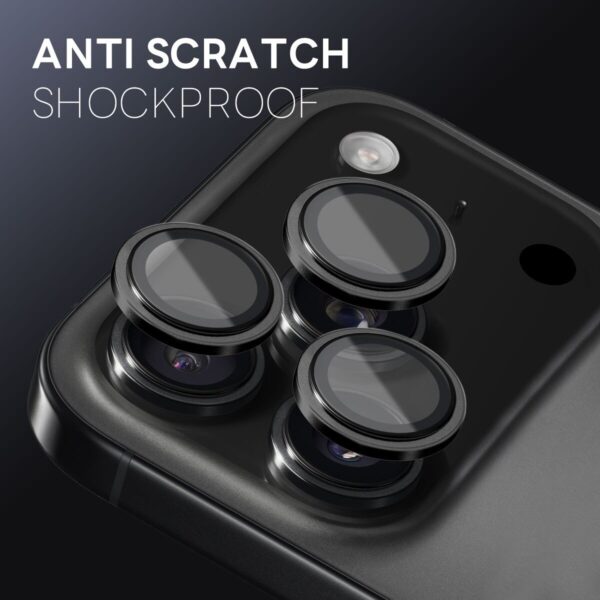 Solidenz Cameralens only protector iPhone 17 Pro Max - Zwart - Afbeelding 3