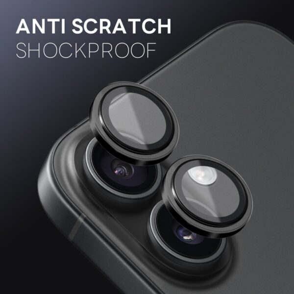 Solidenz Cameralens only protector iPhone 17 - Zwart - Afbeelding 3