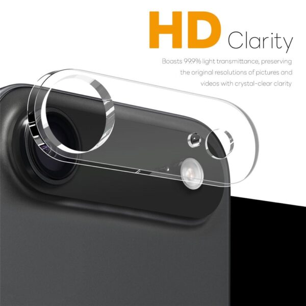 Solidenz Cameralens protector iPhone Air - Transparant - Afbeelding 2