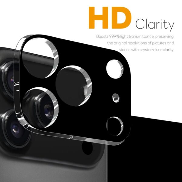 Solidenz Cameralens protector iPhone 17 Pro Max - Zwart - Afbeelding 2