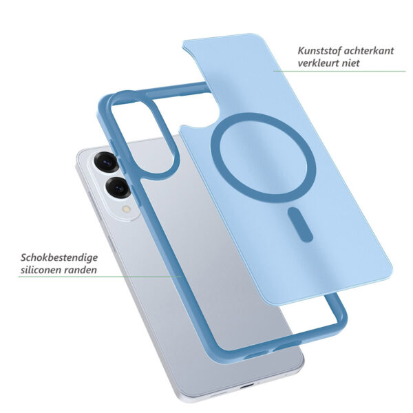 Solidenz FrostMag Samsung Galaxy S25 Edge hoesje - Sierra blauw - Afbeelding 2