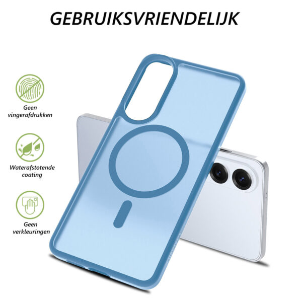 Solidenz FrostMag Samsung Galaxy S25 Edge hoesje - Sierra blauw - Afbeelding 4