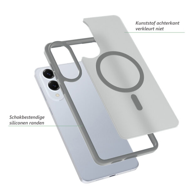 Solidenz FrostMag Samsung Galaxy S25 Edge hoesje - Desert Titanium - Afbeelding 2