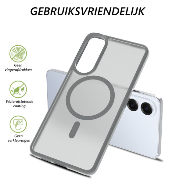 Solidenz FrostMag Samsung Galaxy S25 Edge hoesje - Desert Titanium - Afbeelding 4