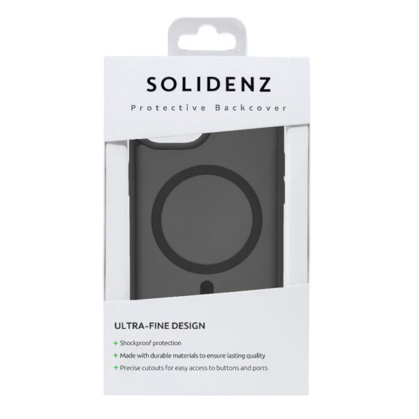 Solidenz FrostMag Samsung Galaxy S25 Edge hoesje - Zwart - Afbeelding 5