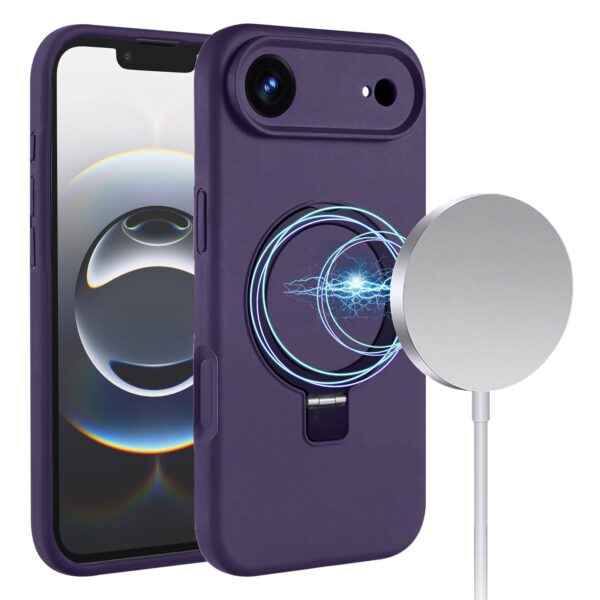 Solidenz MagSafe Kickstand iPhone 17 Air Case - Purple