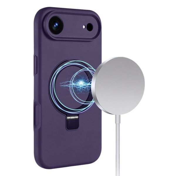 Solidenz MagSafe Kickstand iPhone 17 Air Case - Purple - Image 6