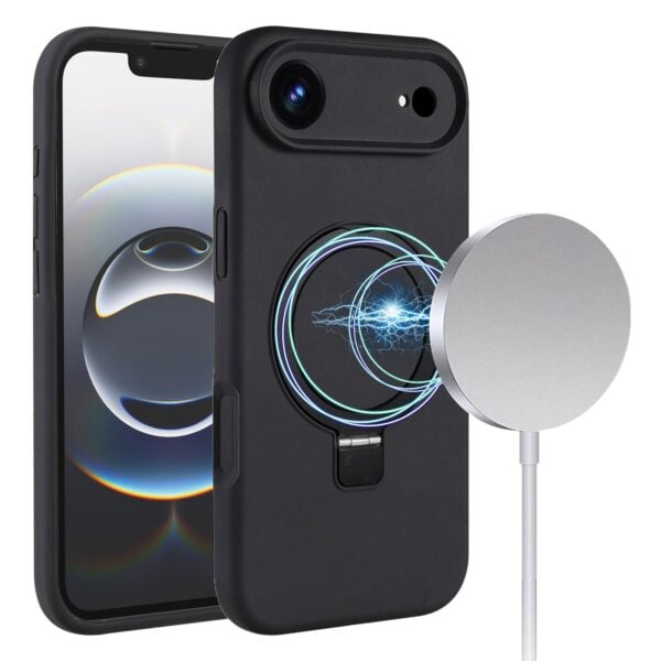 Solidenz MagSafe Kickstand iPhone 17 Air Case - Black