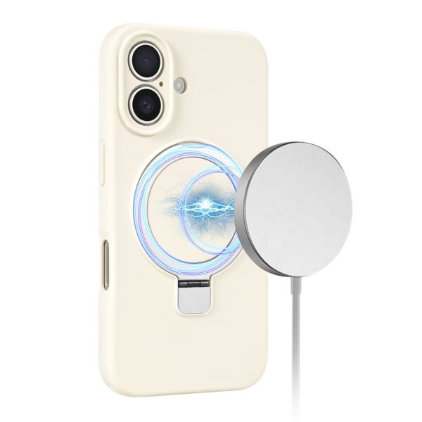 Solidenz MagSafe Kickstand iPhone 17 Hoesje - Beige - Afbeelding 6