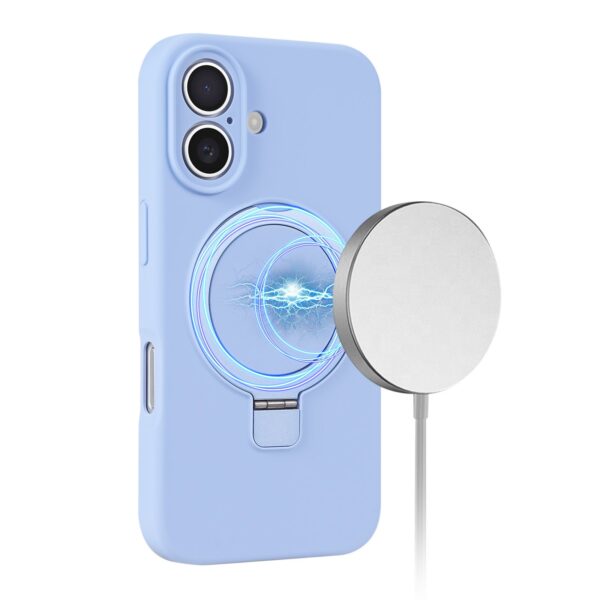 Solidenz MagSafe Kickstand iPhone 17 Hoesje - Blauw - Afbeelding 6