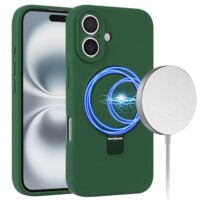 Solidenz MagSafe Kickstand iPhone 17 Hoesje – Groen