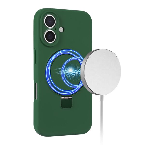 Solidenz MagSafe Kickstand iPhone 17 Hoesje - Groen - Afbeelding 6