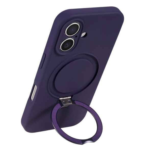 Solidenz MagSafe Kickstand iPhone 17 Hoesje - Paars - Afbeelding 3