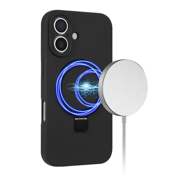 Solidenz MagSafe Kickstand iPhone 17 Hoesje - Zwart - Afbeelding 6
