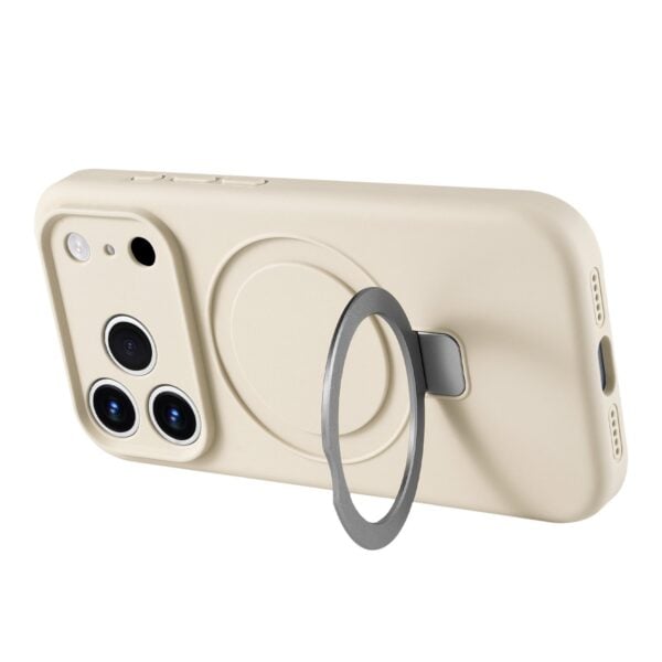 Solidenz MagSafe Kickstand iPhone 17 Pro Case - Beige - Image 4