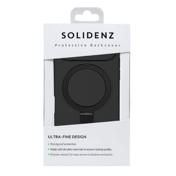 Solidenz MagSafe Kickstand iPhone 17 Pro Case - Black - Image 7