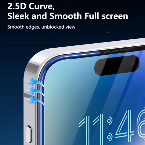 Solidenz Premium Fullcover Screen protector iPhone Air - Afbeelding 4