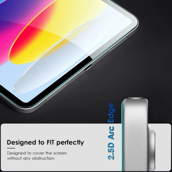 Solidenz Premium Glass Screen protector iPad 11 / iPad 10 - 10.9 inch - Afbeelding 4