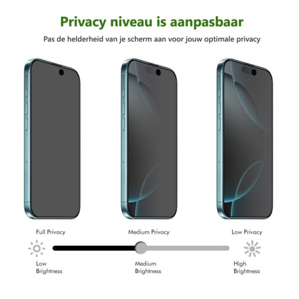 Solidenz Privacy Screen Protector iPhone Air - Afbeelding 3