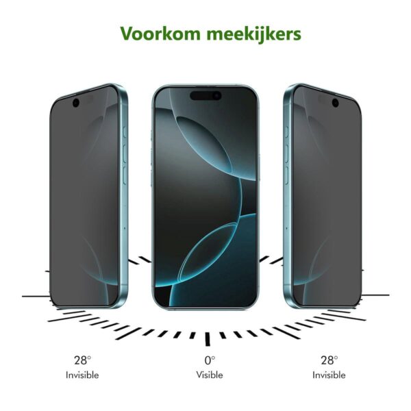 Solidenz Privacy Screen Protector iPhone Air - Afbeelding 4