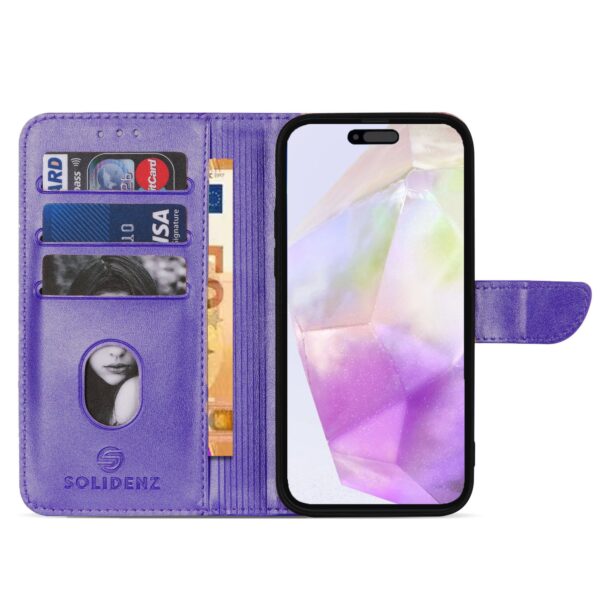 Solidenz bookcase iPhone 17 - Paars - Afbeelding 4