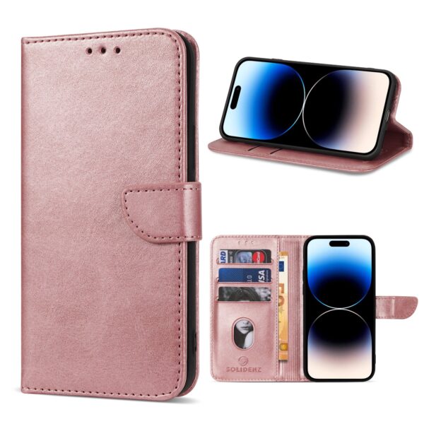 Solidenz bookcase iPhone 17 - Roségoud