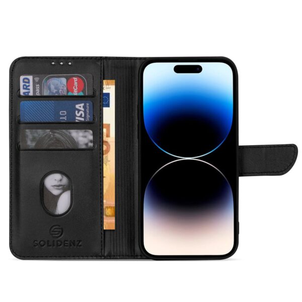 Solidenz bookcase iPhone 17 - Zwart - Afbeelding 4