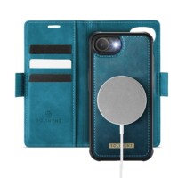 Solidenz 2-in-1 MagSafe Wallet Case for iPhone 16e – Blue