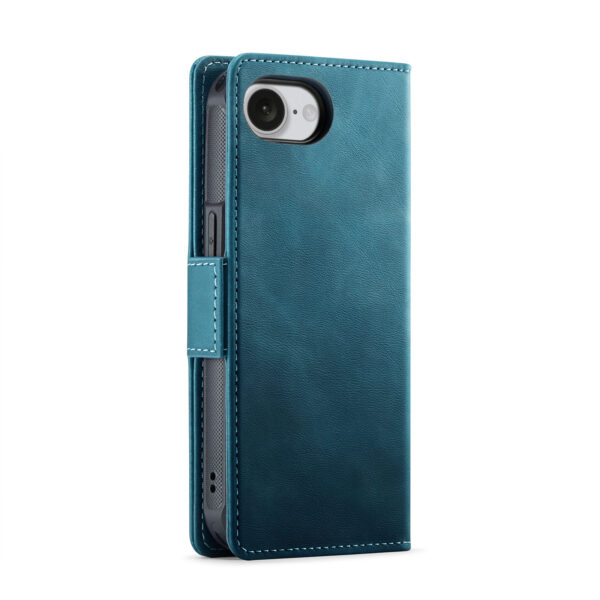 Solidenz 2-in-1 MagSafe Wallet Case for iPhone 16e - Blue - Image 3